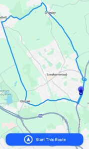 Borehamwood Driving Test Routes