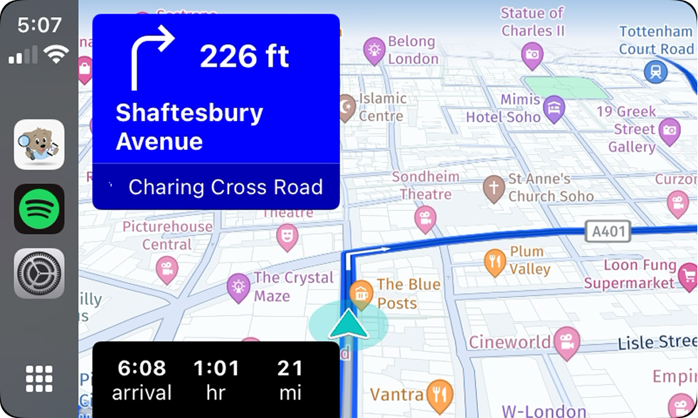 Driving Test Routes