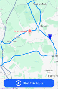 Barnet Driving Test Routes