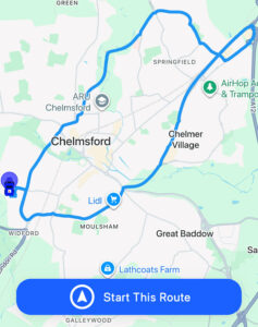 Chelmsford Driving Test Routes