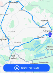 Colwick Driving Test Routes