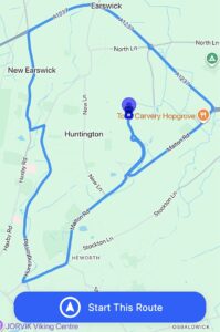 York Driving Test Routes