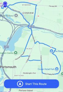 Portsmouth Driving Test Routes